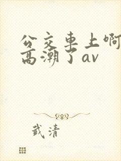 公交车上啊好深高潮了av