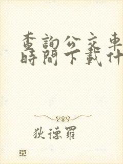 查询公交车到站时间下载什么软件