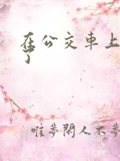 在公交车上高潮了