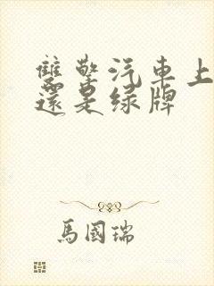 双擎汽车上蓝牌还是绿牌
