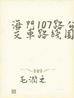 海门107路公交车路线图
