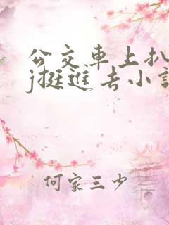 公交车上扒开嫩j挺进去小说