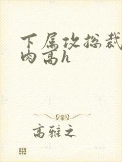 下属攻总裁受纯肉高h