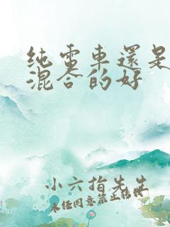 纯电车还是油电混合的好