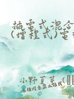 插电式混合动力(增程式)电动汽车