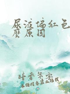 尿液偏红色是什么原因