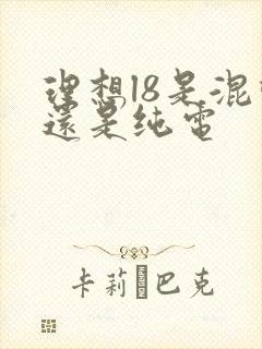理想l8是混动还是纯电