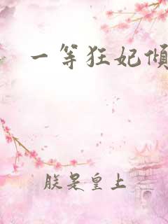 一等狂妃倾天下