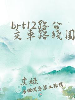 brt12路公交车路线图