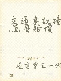 交通事故撞死人,怎么赔偿