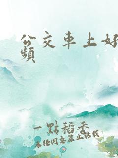 公交车上好爽视频