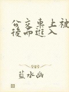 公交车上被人从后面进入