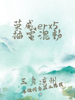 荣威erx5 插电混动