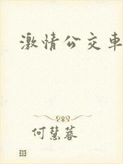 激情公交车上