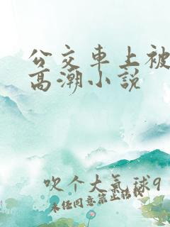 公交车上被摸到高潮小说