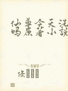 仙尊今天洗白了吗原著小说