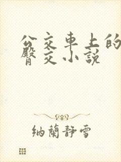 公交车上的激烈臀交小说