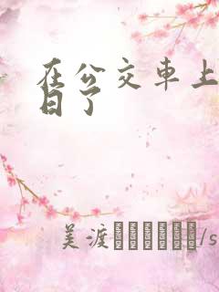 在公交车上被人日了