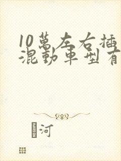 10万左右插电混动车型有哪些