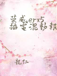 荣威erx5 插电混动报价多少钱