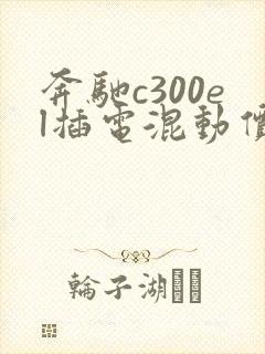 奔驰c300el插电混动价格
