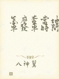 怎么查当地公交车发车时间