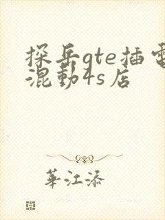 探岳gte插电混动4s店