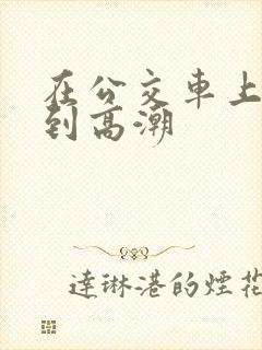 在公交车上被摸到高潮