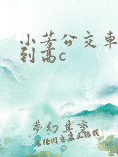 小芳公交车被做到高c