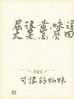 尿很黄,味道很大是怎么回事