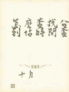 怎么查找公交车到站时间查询