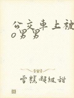公交车上被cao男男