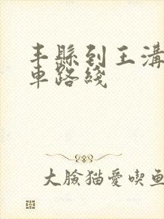 丰县到王沟公交车路线