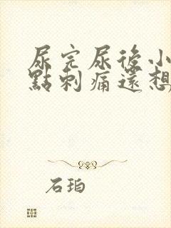 尿完尿后小腹有点刺痛还想尿