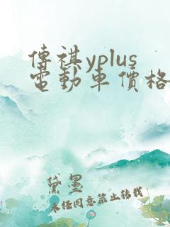 传祺yplus电动车价格