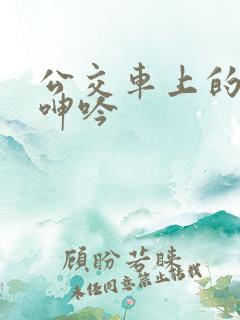 公交车上的高潮呻吟