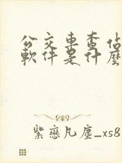 公交车查站点的软件是什么