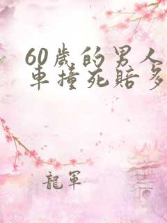 60岁的男人被车撞死赔多少钱