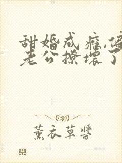 甜婚成瘾,偏执老公撩坏了