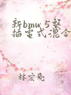 新bmw 5系插电式混合动力版