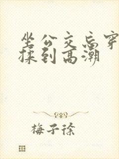 坐公交忘穿内裤揉到高潮