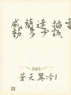 威兰达 插电混动 多少钱