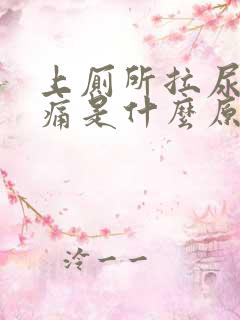 上厕所拉尿有点痛是什么原因