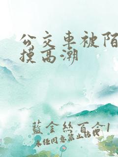 公交车被陌生人摸高潮
