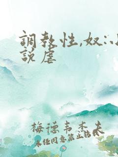 调教性,奴:小说虐