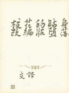 校花的贴身高手改编版堕落