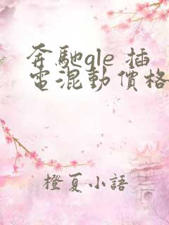 奔驰gle 插电混动价格及图片