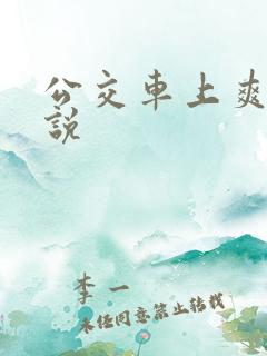 公交车上爽文小说