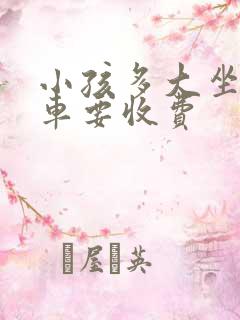 小孩多大坐公交车要收费