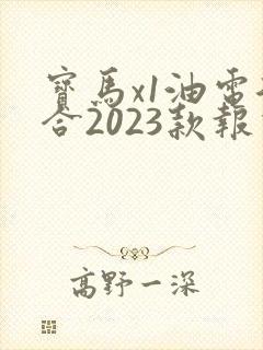 宝马x1油电混合2023款报价